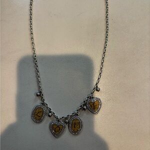 Elegant Silver Heart Charm Necklace